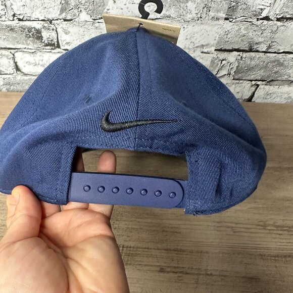 NWT Nike Men's Retro Pro Performance Snapback Hat Size S/M (Navy) HF7482-410 - Picture 7 of 15